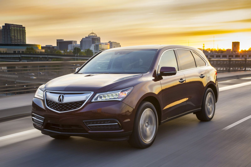 Illustration for article titled 2014 Acura MDX And RDX Achieve Top NHTSA Crash Scores Advancing Acura's Continued Safety Leadership